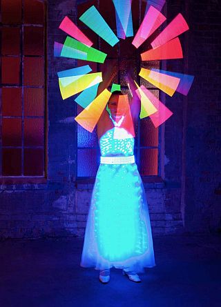 LED- Jonglageshow 2