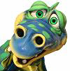 Puppe Drache